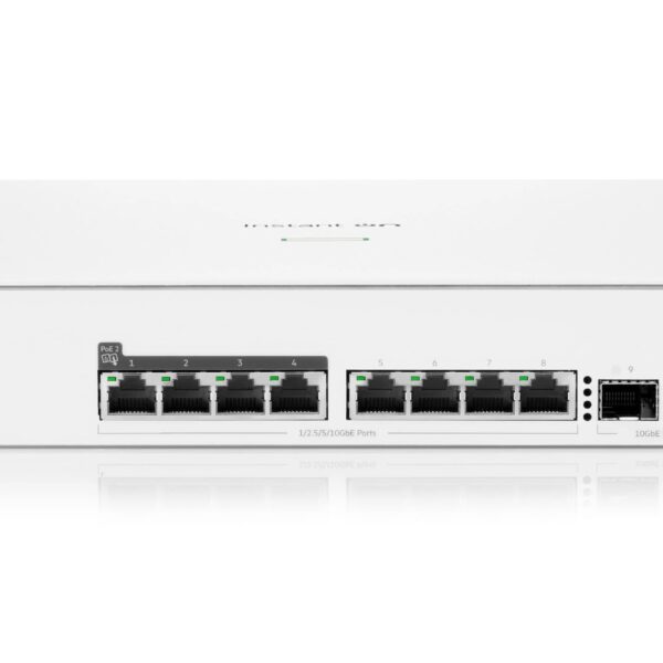 HPE Networking Instant On 1940 8 Port 10GbE 120W Poe Switch with 2 SFP+ Ports | S4A36A