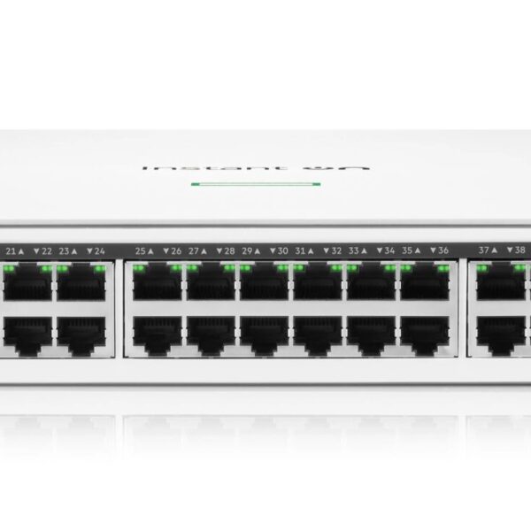 HPE Networking Instant On 1940 48 Port GbE 370W Poe Switch with 4 SFP+ Ports | S4A34A