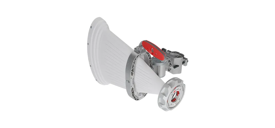 RF Elements 45° Wideband Asymmetrical Horn Antenna | RF-AH-45WB