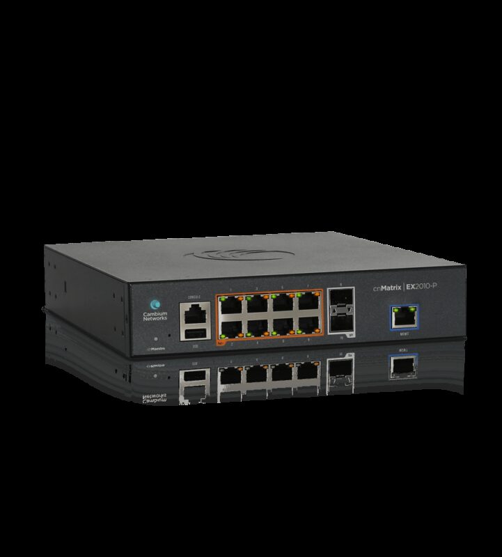 Cambium cnMatrix 10P PoE Switch | CB-CNM-EX2010-P