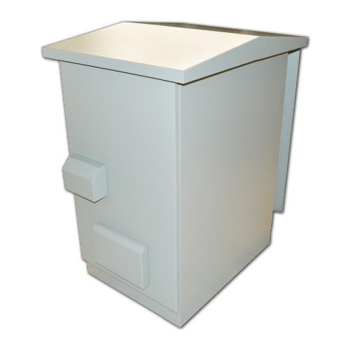 metal door with lock and 4 220v fans
