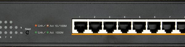 Edge-Core 10 Port Gb Websmart PoE Switch