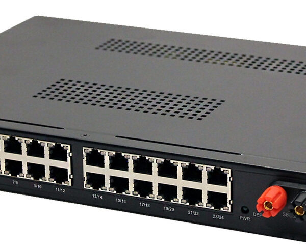 Netonix 24-Port Managed PoE Switch 24V-48V IDC PoE + 2SFP Uplink Ports 400W | NTX-WS-26400-IDC