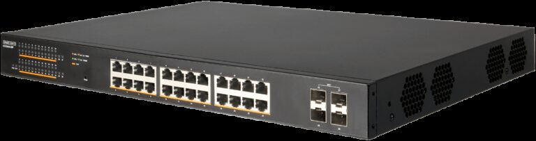 Edge-Core 28 Port Gb Websmart PoE Switch