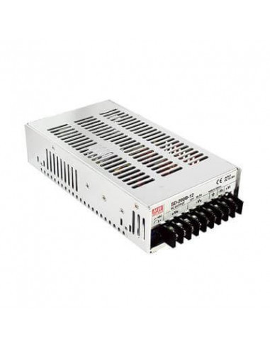 Mean Well - 200W Single Output DC - DC Converter - 24VDC