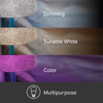 TP-Link KL130 Multicolour Smart WiFi A19 LED Bulb | KL130 - Image 3