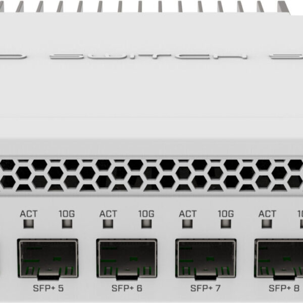MikroTik Cloud Router Switch 8 Port SFP+ with PoE Input | CRS309-1G-8S+IN