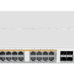 MikroTik Cloud Router Switch 24 Port PoE 450W 4SFP+ | MT-RBCRS328-24P-4S+R