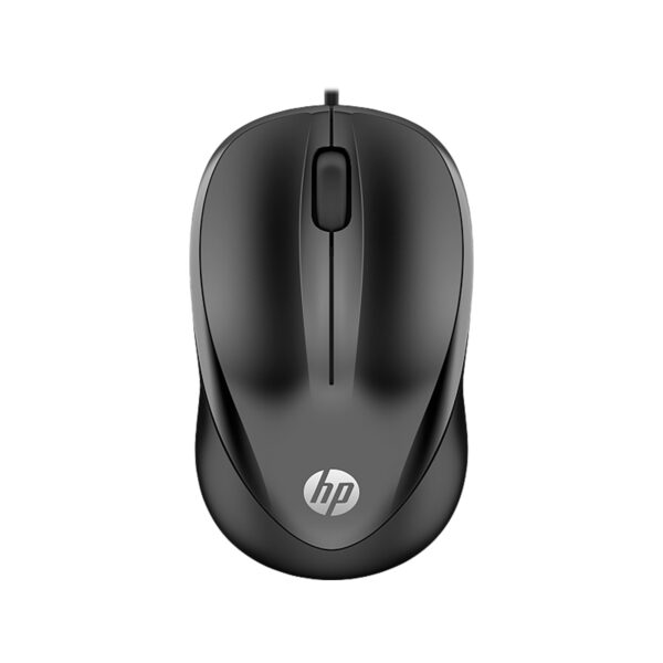 HP 1000 Wired USB Optical Mouse black