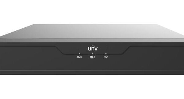 Uniview UNV EASY Series NVR with 1 HDD Slot and 8 PoE Ports | NVR301-08S3-P8