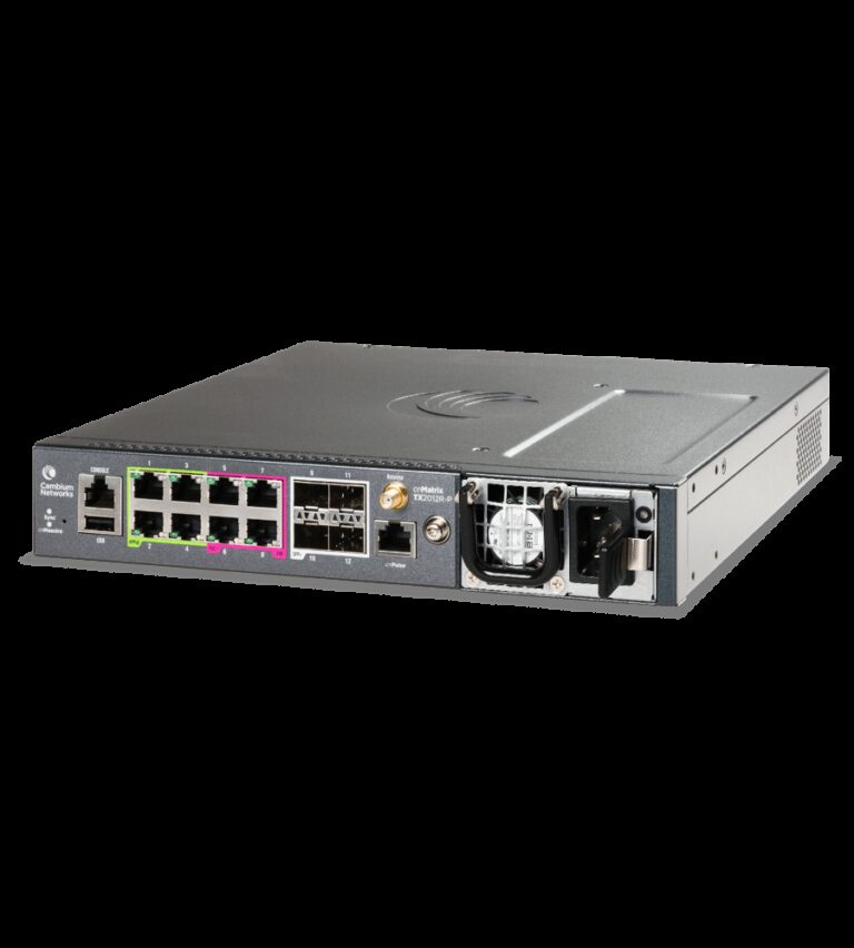Cambium cnMatrix TX2012R-P PoE WISP Tower Switch