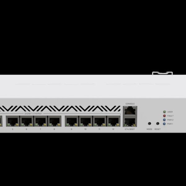 MikroTik Cloud Core 12 Port Gigabit 4SFP+ 16 Core Router | MT-RBCCR2116-12G-4S+