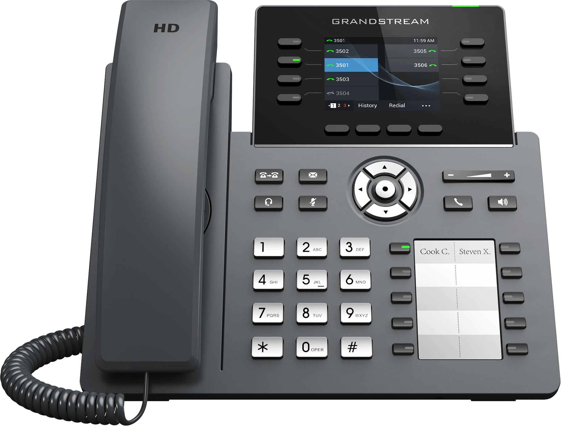 Grandstream 8 Line Carrier WiFi Desk Phone | GRP2634 Grandstream 8 Line Carrier WiFi Desk Phone | GRP2634