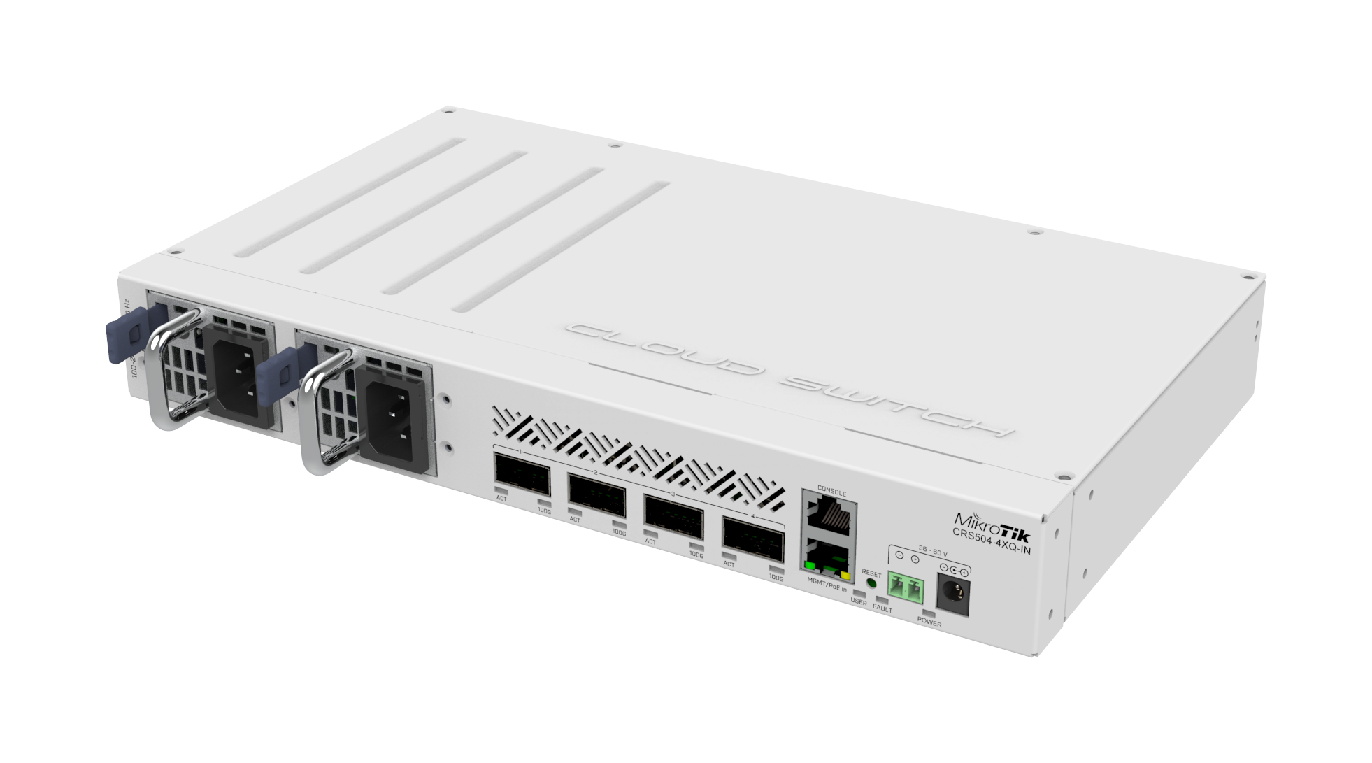1 x RJ45 Serial console port 1 x RJ45 Serial console port