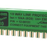 Clearline 10 Way analogue signal line protector