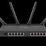 MikroTik 10-port Gigabit 1-SFP+ AC WiFi Router | RB4011iGS+5HacQ2H