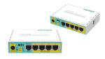 MikroTik hEX PoE Lite - Desktop PoE Router with 5 10/100 LAN ports and 1 USB port - Image 2