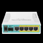 MikroTik hEX PoE - Desktop PoE Router with 5 Gb