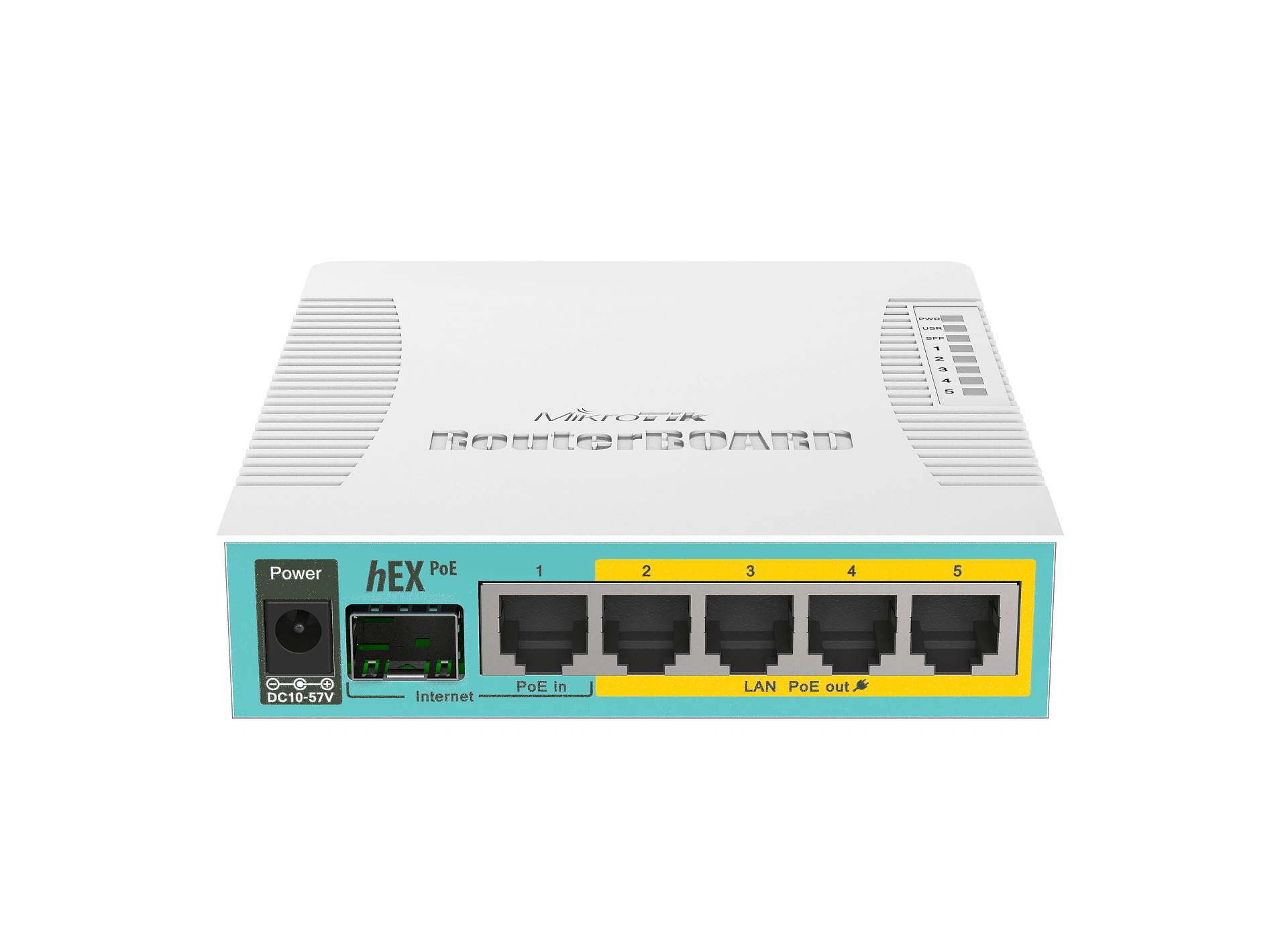 MikroTik hEX PoE - Desktop PoE Router with 5 Gb MikroTik hEX PoE - Desktop PoE Router with 5 Gb