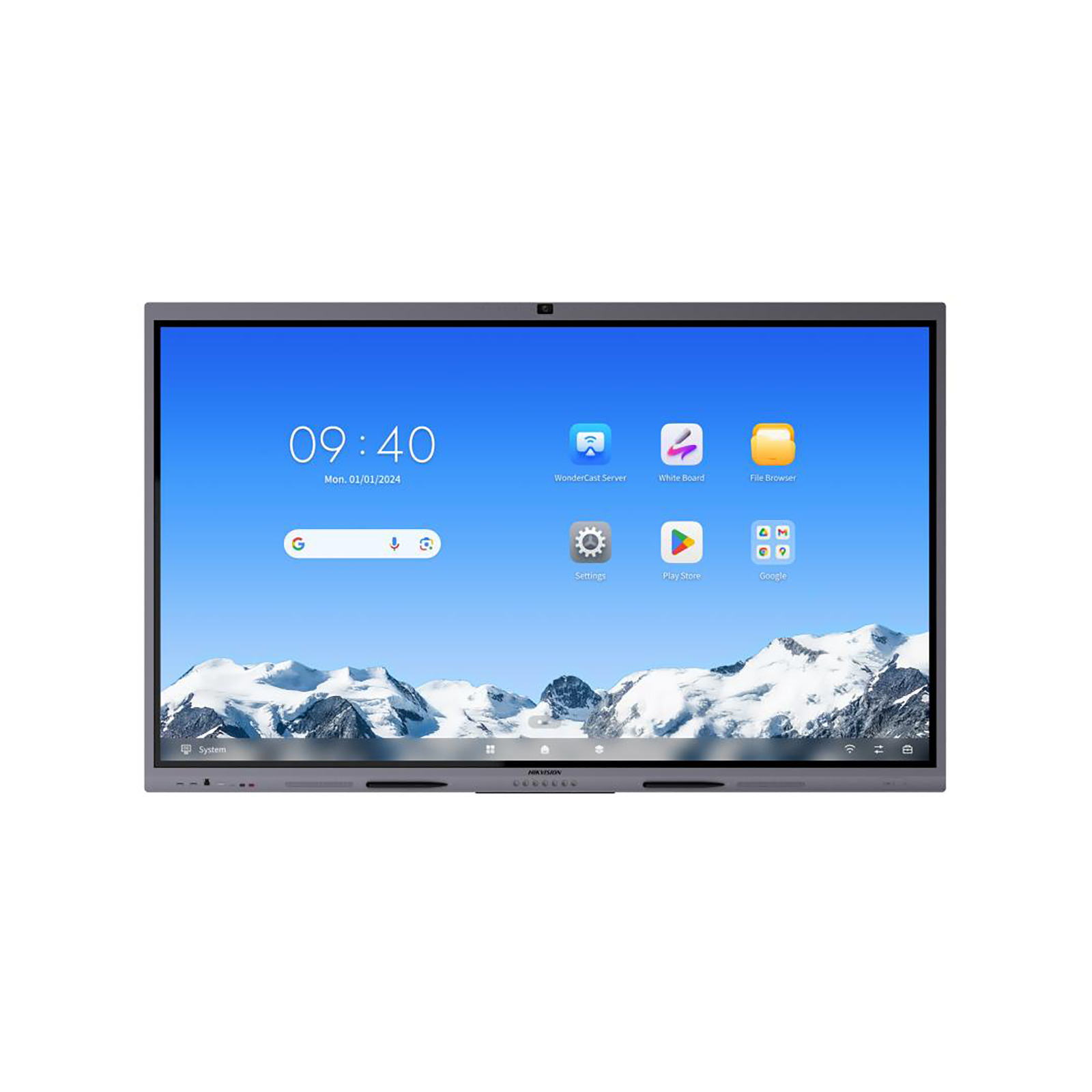 Hikvision 75" 4K UHD Interactive Display with Integrated Camera Hikvision 75" 4K UHD Interactive Display with Integrated Camera - Image 1