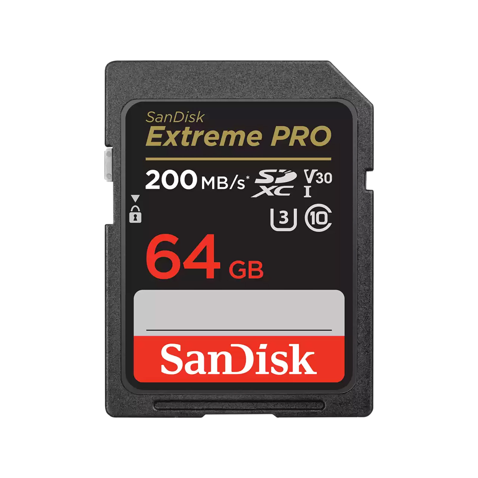 SanDisk Extreme Pro SD UHS I Card for 4K Video 64GB SanDisk Extreme Pro SD UHS I Card for 4K Video 64GB - Image 1