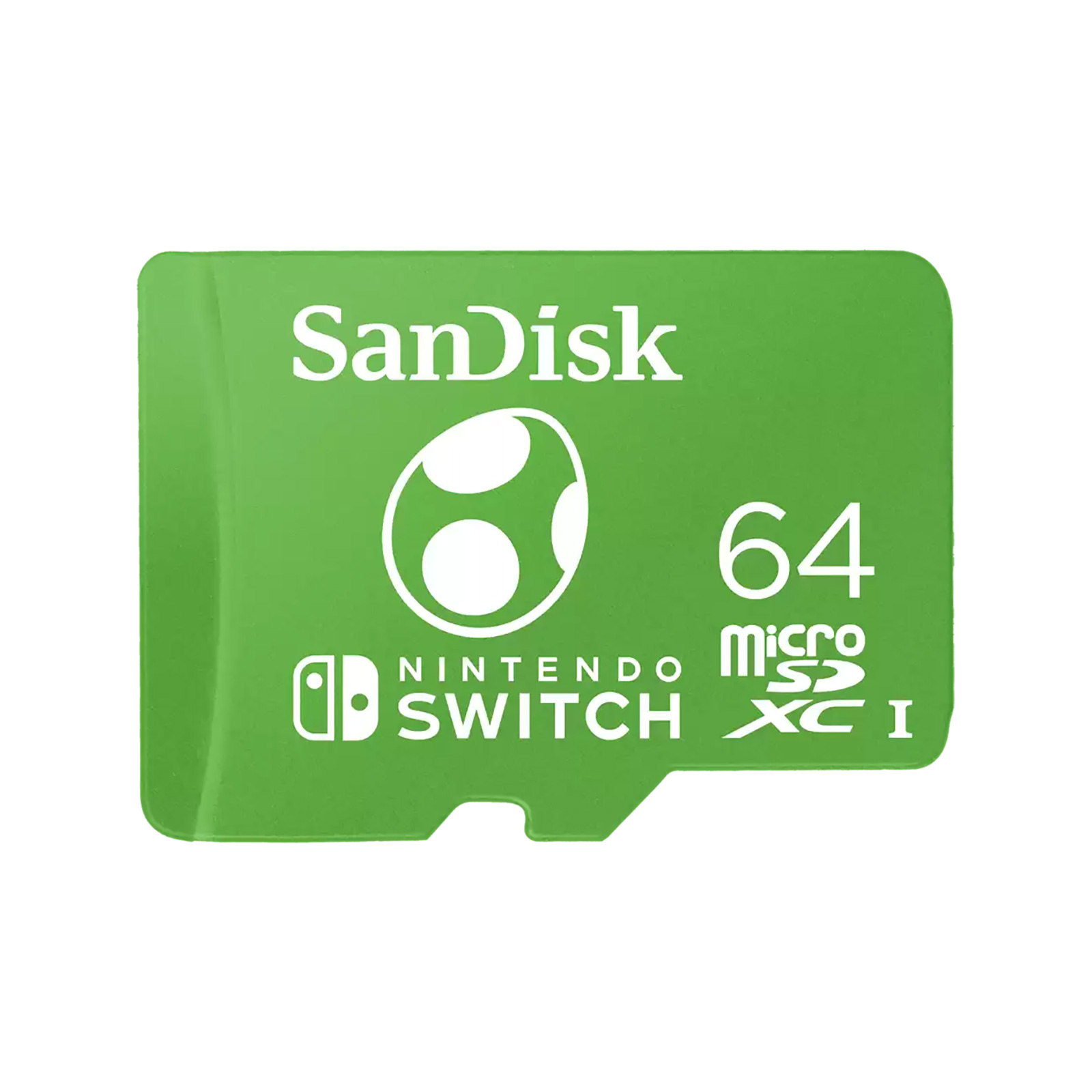 SanDisk Nintendo MicroSDXC UHS-I card 64GB for Nintendo Switch - Yoshi Edition SanDisk Nintendo MicroSDXC UHS-I card 64GB for Nintendo Switch - Yoshi Edition - Image 1