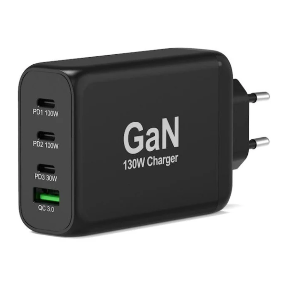 Port 130W Type-C GaN AC Adapter Port 130W Type-C GaN AC Adapter - Image 1